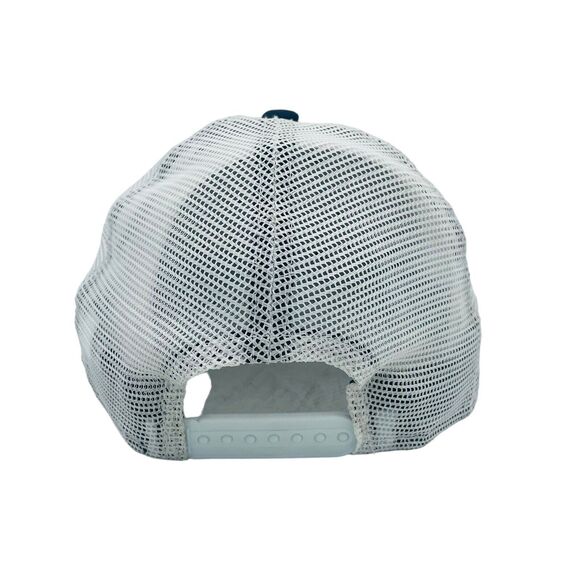 New Era Houston Astros 9Fifty Leather Patch Snapback Trucker Hat Cap - Picture 3 of 4